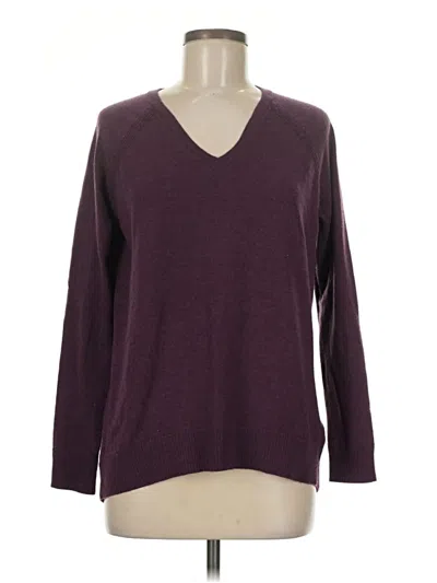 Pre-owned Gap Pullover Sweater In Burgundy