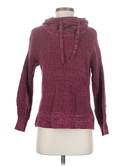 Pre-owned Gap Pullover Sweater In Burgundy