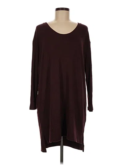 Pre-owned Gap Pullover Sweater In Burgundy