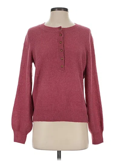 Pre-owned Gap Pullover Sweater In Burgundy