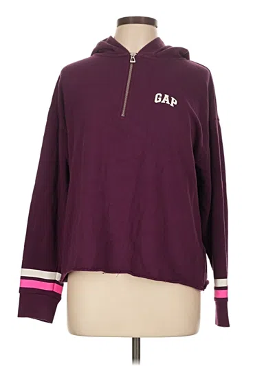 Pre-owned Gap Pullover Sweater In Burgundy