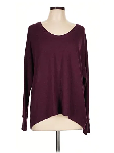 Pre-owned Gap Pullover Sweater In Burgundy
