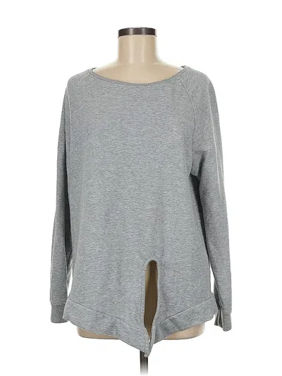 Pre-owned Gap Pullover Sweater In Gray