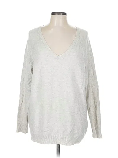 Pre-owned Gap Pullover Sweater In Gray