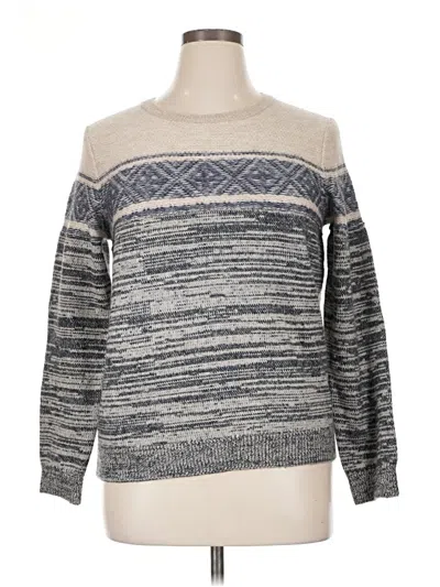 Pre-owned Gap Pullover Sweater In Gray