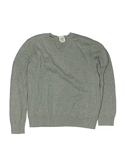 Pre-owned Gap Kids' Pullover Sweater In Gray