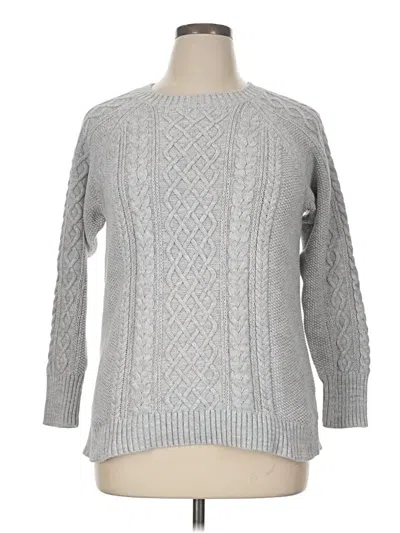 Pre-owned Gap Pullover Sweater In Gray