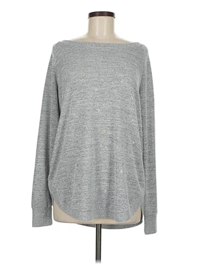 Pre-owned Gap Pullover Sweater In Gray