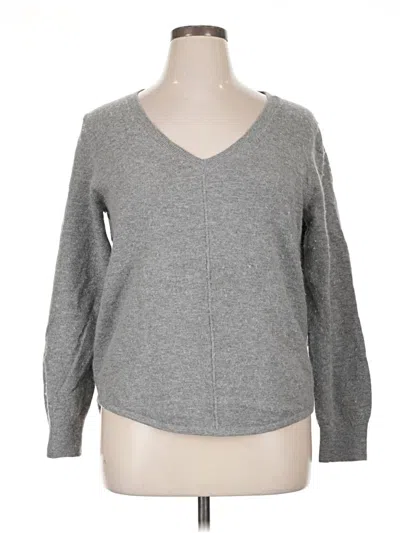 Pre-owned Gap Pullover Sweater In Gray