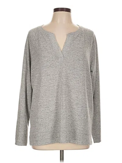 Pre-owned Gap Pullover Sweater In Gray