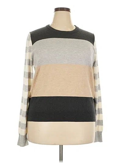 Pre-owned Gap Pullover Sweater In Gray