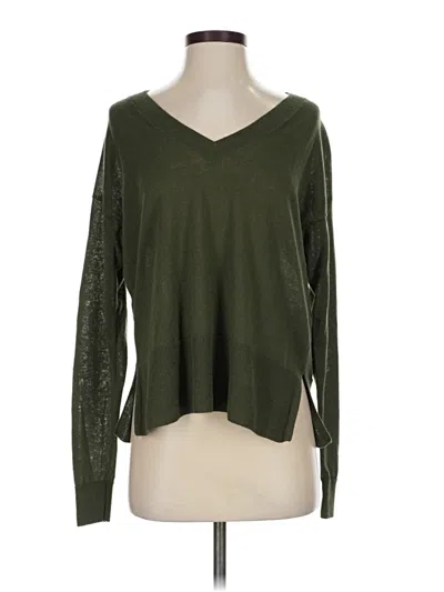 Pre-owned Gap Pullover Sweater In Green