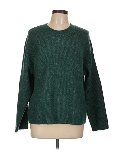 Pre-owned Gap Pullover Sweater In Green