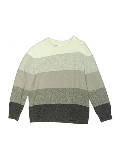Pre-owned Gap Kids' Pullover Sweater In Green
