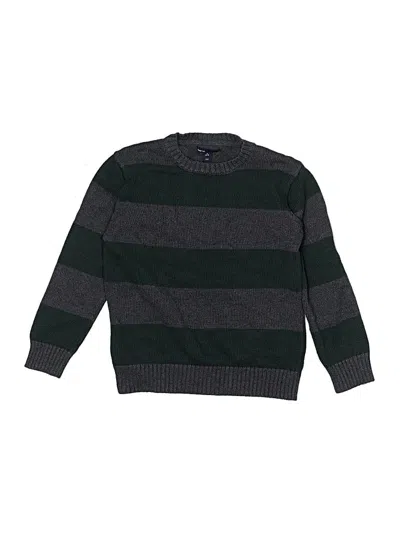 Pre-owned Gap Kids' Pullover Sweater In Green