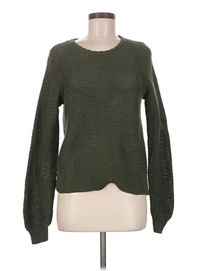 Pre-owned Gap Pullover Sweater In Green
