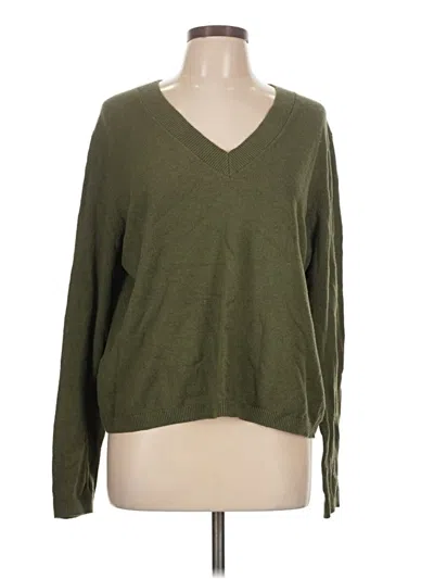 Pre-owned Gap Pullover Sweater In Green