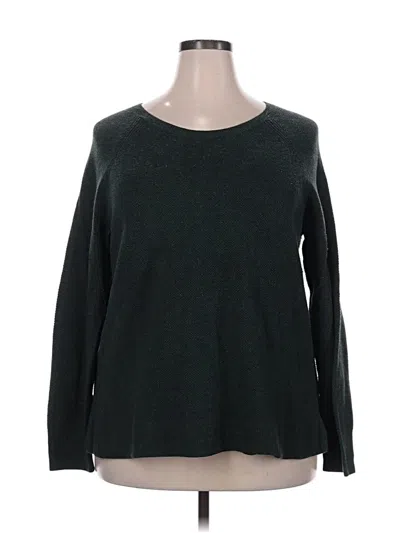 Pre-owned Gap Pullover Sweater In Green