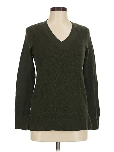 Pre-owned Gap Pullover Sweater In Green
