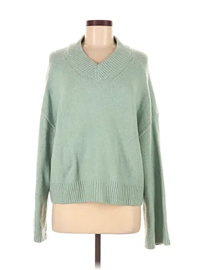 Pre-owned Gap Pullover Sweater In Green