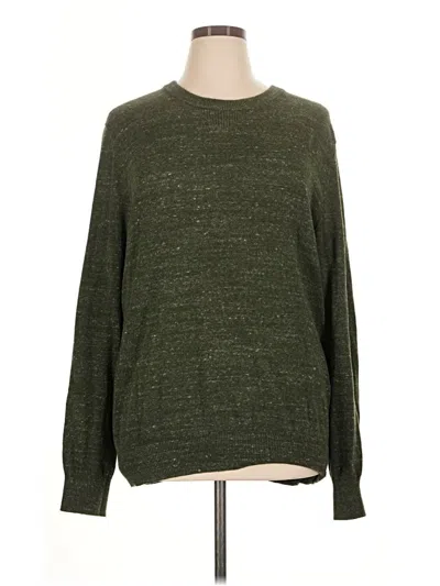 Pre-owned Gap Pullover Sweater In Green