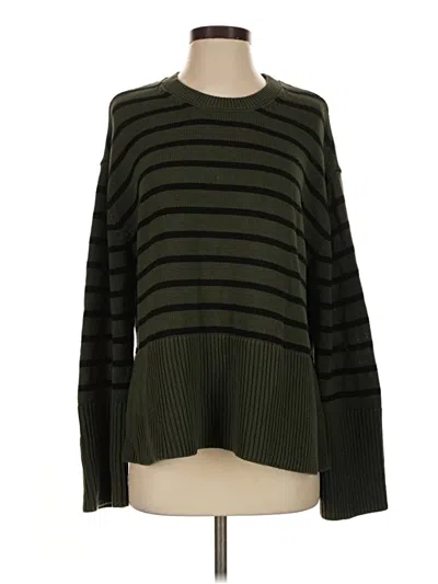 Pre-owned Gap Pullover Sweater In Green