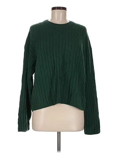 Pre-owned Gap Pullover Sweater In Green