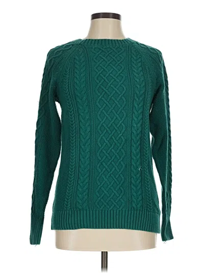 Pre-owned Gap Pullover Sweater In Green