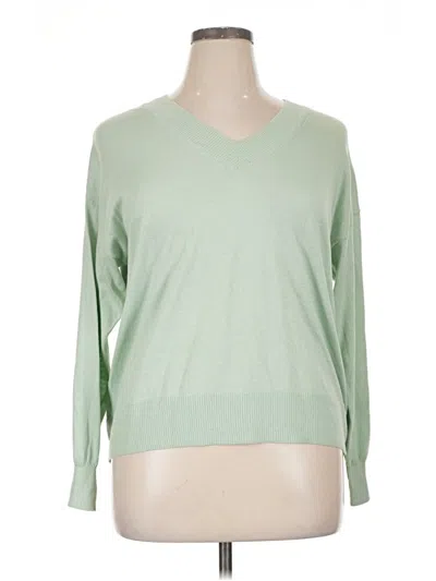 Pre-owned Gap Pullover Sweater In Green