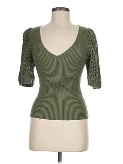 Pre-owned Gap Pullover Sweater In Green