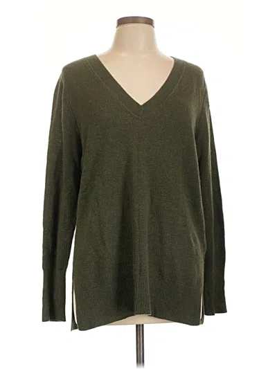 Pre-owned Gap Pullover Sweater In Green