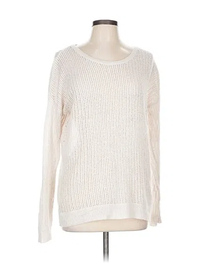Pre-owned Gap Pullover Sweater In Ivory