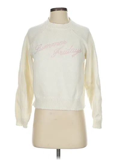 Pre-owned Gap Pullover Sweater In Ivory