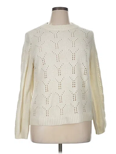 Pre-owned Gap Pullover Sweater In Ivory