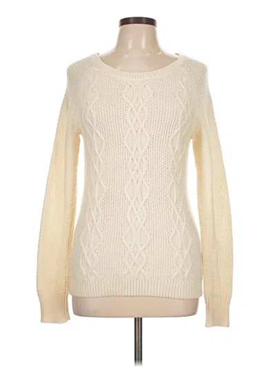 Pre-owned Gap Pullover Sweater In Ivory