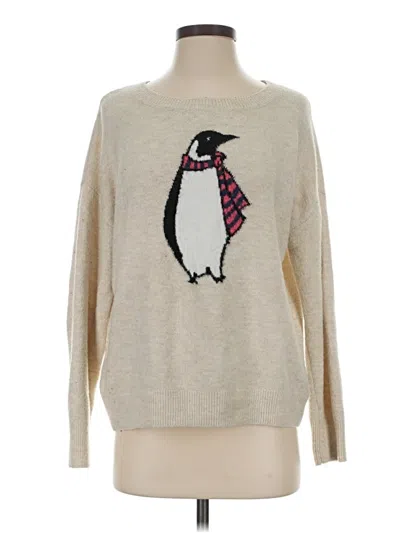 Pre-owned Gap Pullover Sweater In Ivory
