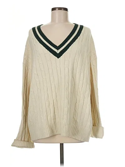 Pre-owned Gap Pullover Sweater In Ivory