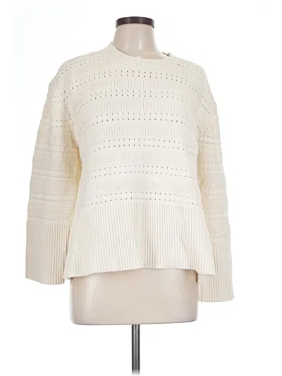 Pre-owned Gap Pullover Sweater In Ivory