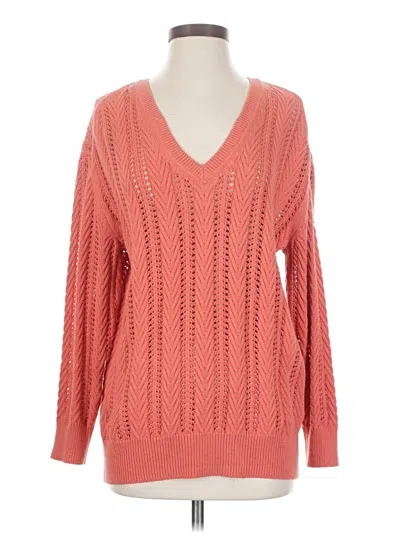 Pre-owned Gap Pullover Sweater In Orange