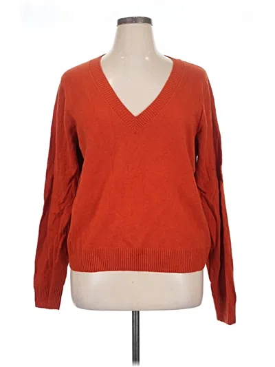 Pre-owned Gap Pullover Sweater In Orange