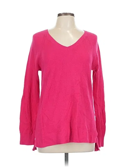 Pre-owned Gap Pullover Sweater In Pink