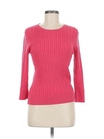 Pre-owned Gap Pullover Sweater In Pink