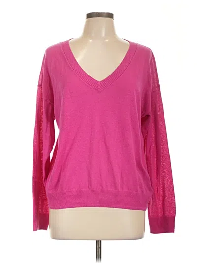Pre-owned Gap Pullover Sweater In Pink