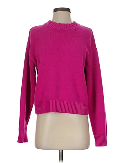 Pre-owned Gap Pullover Sweater In Pink