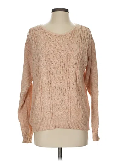 Pre-owned Gap Pullover Sweater In Pink