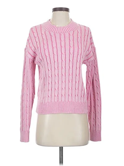 Pre-owned Gap Pullover Sweater In Pink