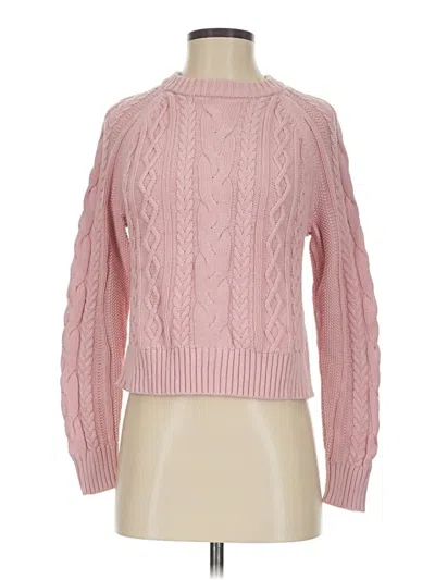 Pre-owned Gap Pullover Sweater In Pink
