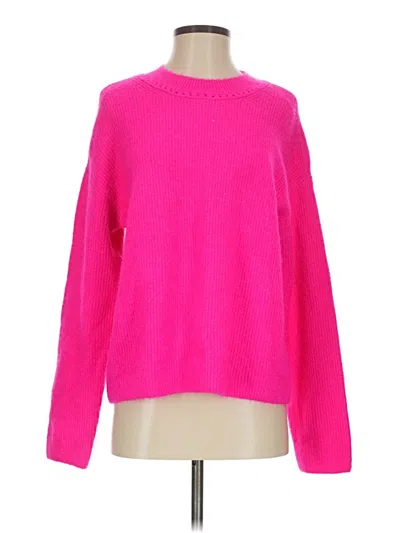 Pre-owned Gap Pullover Sweater In Pink