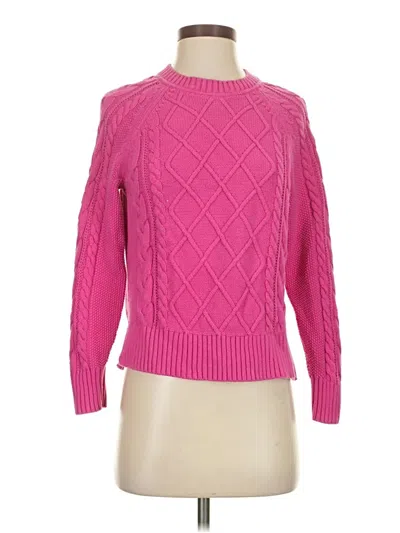 Pre-owned Gap Pullover Sweater In Pink