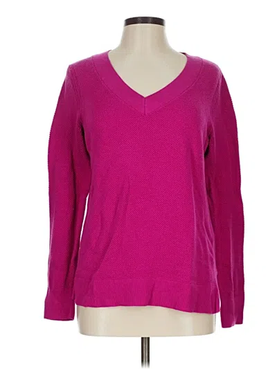 Pre-owned Gap Pullover Sweater In Pink